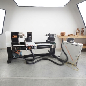 Mini Torno CNC para <span class=keywords><strong>Madera</strong></span>, Diámetro <span class=keywords><strong>de</strong></span> Procesamiento <span class=keywords><strong>de</strong></span> 500 mm, para la Fabricación <span class=keywords><strong>de</strong></span> Cuentas <span class=keywords><strong>de</strong></span> Buda, Rosarios, Pulseras, Tazas y Artesanías en <span class=keywords><strong>Madera</strong></span> - Product Image 1