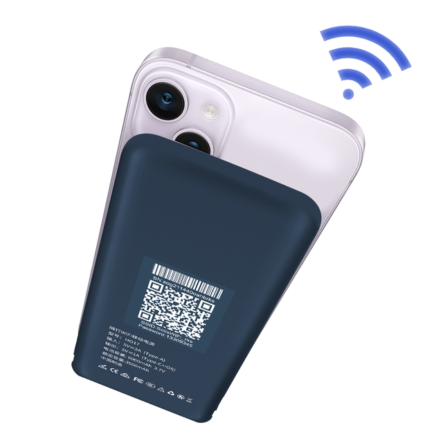 ESIM Portable WiFi Hotspot with Built-in Power Bank, Global Travel Router Available in 150+ Countries
