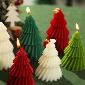 Vendita Diretta all'Ingrosso di Candele Profumate a Forma di Albero di Natale Colorato per Regali Natalizi - Product Image 2