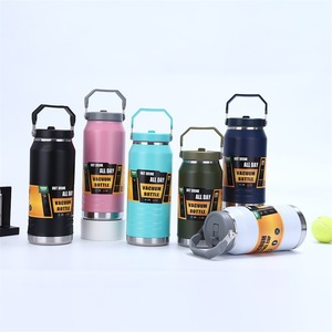 Bouteille d'eau isotherme tendance 2026 en acier inoxydable à double paroi, 40oz 53oz, grande capacité portable 1200ml 1600ml - Product Image 6