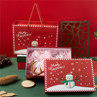 Emballage cadeau de Noël de luxe avec logo personnalisé pour boutiques, cadeaux d'entreprise et sacs de shopping de luxe