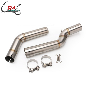 Silenciador de escape para motocicleta, tubo de enlace medio para <span class=keywords><strong>Honda</strong></span> CBR1000RR, CBR1000 RR, <span class=keywords><strong>CBR</strong></span> 1000 RR, años 2004 a 2007 - Product Image 1