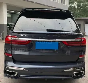 BMW G07 Car Rear Mid Spoiler Exterior Part Carbon Fiber Look Car Rear Spoiler <b>Wing</b> for BMW X7 G07 2019-2024 Car Accessories - Product Image 6