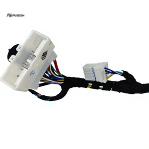 Arnés de Cables Multifunción para Instrumentos de Automóvil, Funda Trenzada Amarilla y Negra, Arnés de Cableado Automotriz Personalizado OEM 12V 24V - Product Image 6