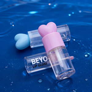 หลอดลิปกลอสทรงนาฬิกาทรายพร้อมหัวสำลี แท่งปกปิด และบรรจุภัณฑ์พลาสติก อุปกรณ์แต่งหน้าสำหรับการดูแลความงาม - Product Image 3