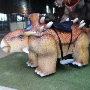 דינוזאור animatronic קטנוע חיים גודל דינו נסיעה לילדים