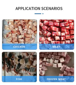 Thương Mại Đông Lạnh Gà <span class=keywords><strong>Cube</strong></span> <span class=keywords><strong>Cutter</strong></span> Big Thịt Dice Máy Cắt Thịt <span class=keywords><strong>Cube</strong></span> Dicer Không Xương Gà Dicing Máy - Product Image 3