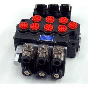 วาล์วโซลินอยด์แบบหลายทาง Sd5 45 ลิตร/นาที 315 บาร์ G3/8 วาล์วไฮดรอลิกแบบเปลี่ยนทิศทาง 6 ทาง เกลียวใน เหล็กหล่อ - Product Image 4