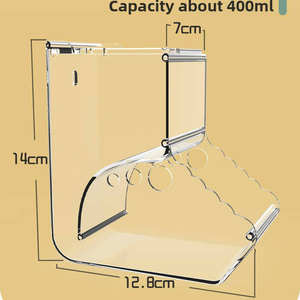 Ciotole e Distributori Automatici di Cibo per Animali Domestici: Ciotole per Gatti e Cani, Ciotole per Criceti, Ciotole per Conigli, Ciotole a Forma di Ramo Fiorito, Ciotole per Topi, Forniture per Animali - Product Image 4