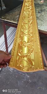 Высокая плотность водонепроницаемый классический интерьер декоративный золотой потолочный карниз - Product Image 3