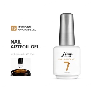 JTING Nueva Tendencia en Arte de Uñas, Gel de Transferencia con Lámina, Esmalte de Uñas en Gel UV, Compatible con OEM/ODM, Etiqueta Privada Personalizada y Botella, Gel Funcional - Product Image 1