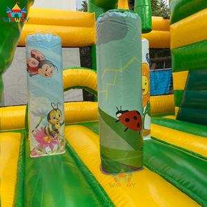 Château gonflable WINWAYTOYS pour fête de printemps, jeu combiné amusant en forme de champignon - Matériel PVC, capacité de 5 à 10 personnes, installation facile, location en gros en extérieur - Product Image 5