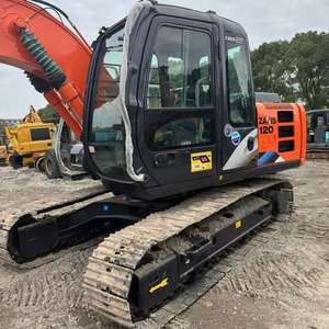 Excavatrices hydrauliques d'occasion originales certifiées EPA du Japon Hitachi Zx120 à vendre - Product Image 6