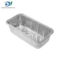 Récipient jetable pour aliments à emporter Plateau de cuisson en aluminium Poêle à barbecue Conteneur en aluminium