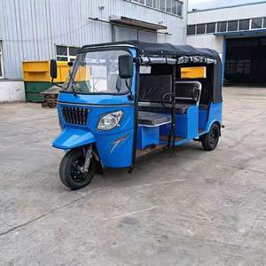 Tuk-tuk de Exportación a Gasolina, Doble Plataforma, con Motor Vertical Refrigerado por Agua, Carrocería Abierta, 201-250cc, 50-70Km/h - Product Image 5