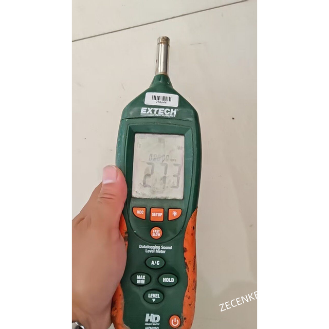 EXTECH HD600 Datalogging Sound Level Meter Set Used