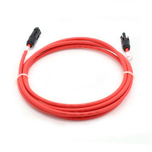   Câble d'<span class=keywords><strong>extension</strong></span> solaire, panneau solaire, connecteur double, câble solaire de 4 mètres carrés, fil de cellule solaire - Product Image 5