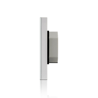 Panneau d'interrupteur intelligent tactile KNX, installation en boîtier mural EU, contrôleur d'éclairage pour chambre d'hôtel, système d'automatisation domestique