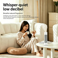 Diffuseur d'arômes LED 120 ml, diffuseur d'huiles essentielles de luxe blanc en forme de tour pour la maison, vente en gros disponible