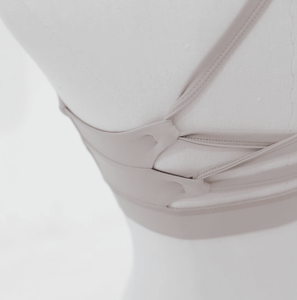 Sujetador deportivo de cuello alto OEM de Taiwán para mujer, elástico en 4 direcciones, con espalda cruzada y copas 3D fijas para yoga - Product Image 4