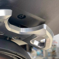 Support de fixation de remorque en alliage d'aluminium CNC pour Ducati Panigale V2 Streetfighter, avec crochet de retrait de repose-pieds modifié, Xuanyu, garantie 1 an