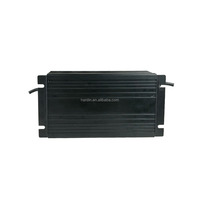 Chargeur rapide de batterie au lithium LiFePo4 pour voiturette de golf 36V30A 48V25A 60V20A 110V/220V avec PFC HD1500W Entrée 90-264V Aluminium