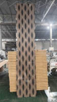 Panneaux acoustiques en bois Akupanel, panneaux muraux en lattes de bois MDF, panneaux acoustiques pour plafond