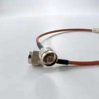 Conector Coaxial N Macho Crimpable, Cable Coaxial RG142