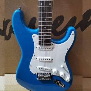 Straocaster-guitarra eléctrica para principiantes, instrumento musical prs, bobina única, color rojo, venta <span class=keywords><strong>directa</strong></span> de fábrica - Product Image 5