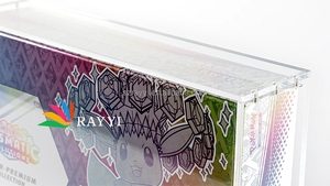 Caixa Protetora de Acrílico SPC Prismática Anti-UV RAY YI com Fecho Magnético para Exibição de Caixas de Coleção Pokémon Elite Trainer <span class=keywords><strong>Box</strong></span> - Product Image 3