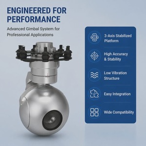 Cámara Térmica EO/IR con Gimbal Estabilizado de 3 Ejes, Zoom Óptico 10X, 1080P HD para Drones Industriales / Inspección UAV - Product Image 4