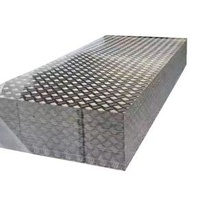 3003 H14 plaque à carreaux en <span class=keywords><strong>aluminium</strong></span> 4x8 pieds 2-10mm | Plaque de bande de roulement antidérapante | Prix de gros par pièce | Norme ASTM B209 - Product Image 1