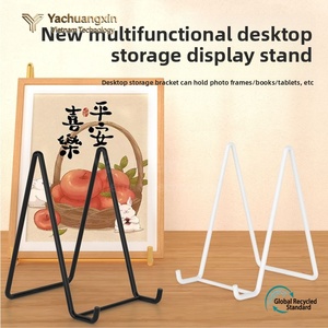 Desktop photo frame bracket holder medal certificate display <b>stand</b> base support vertical glass photo <b>tablet</b> holder table - Product Image 5