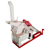 Machine à broyer le bois multifonctionnelle TAIFENG pour la fabrication de copeaux et de sciure de bois, moteur diesel, style 3T/h, haute productivité