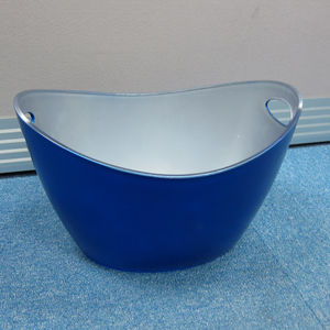 Enfriador de botellas de vino de doble Mango, personalizado, color gris, acrílico, Ganso, <span class=keywords><strong>vodka</strong></span>, cubos de hielo para KTV - Product Image 3