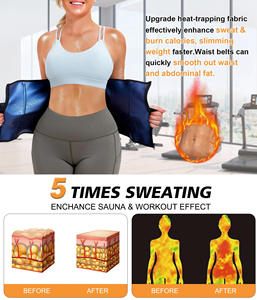 Ceinture <span class=keywords><strong>de</strong></span> course à pied <span class=keywords><strong>pour</strong></span> hommes et femmes resserrant le soutien abdominal <span class=keywords><strong>pour</strong></span> l'entraînement à la taille - Product Image 5