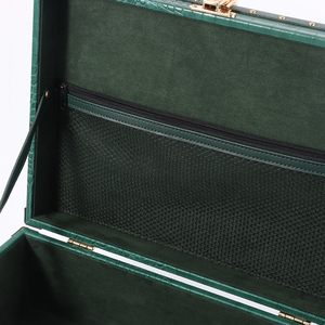 Set di valigie di lusso impermeabili Premium Unisex con fodera in pelle scamosciata - Product Image 5