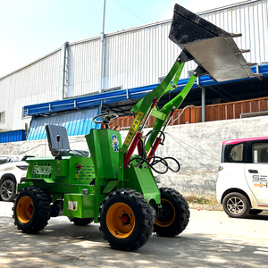 Mini 4 bánh xe 1ton 1.8ton 0.5ton giá rẻ lật 4WD trang trại Sử dụng đa chức năng điện <span class=keywords><strong>loader</strong></span> với CE giấy chứng nhận cho bán - Product Image 4