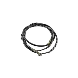 Rubber brake line hose for AT110 Italika motorcycle brake cable chinese factory wholesale supply with good quality