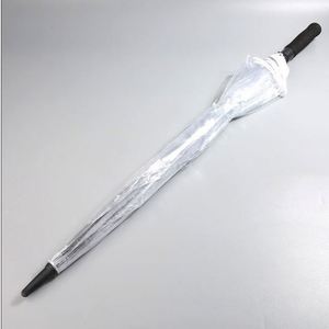 Parapluie droit manuel transparent de 23 pouces à long manche, en PVC épaissi avec poignée en EVA, 8 baleines, personnalisable - Product Image 2