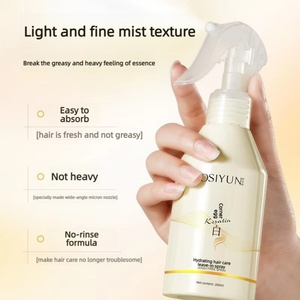 Osi Rhyme Hair Care No-Wash Spray Damaged Dry Hair Keratin Essence Smooth Repair Anti-Frizz Strong Hold Hair <b>Conditioner</b> - Product Image 4