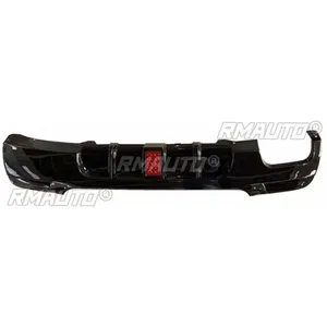 สำหรับ BMW E90 ปี 2005-2012 อุปกรณ์ตกแต่งรถยนต์ BMW E90 ชุดแต่งกันชนหลังสีดำเงาพร้อมไฟสไตล์ MP Splitter Body Kit - Product Image 5