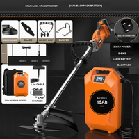 Tondeuse à gazon et démarreur de voiture OEM, charge sans fil, pompe à air, lumière, batterie : 21V, 27V