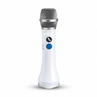 Microphone de studio sans fil Bluetooth professionnel pour karaoké mobile