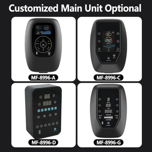 6 chambres jambe manchette Air lymphe œdème récupération <span class=keywords><strong>pied</strong></span> bottes pompe pression Machine thérapie masseur - Product Image 3