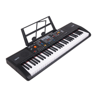 Instruments de musique électroniques à 61 touches, instrument Portable, clavier électrique, Piano