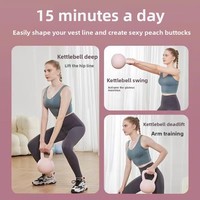 Kettlebell souple à usage commercial pour l'entraînement de force des squats unisexe, équipement de fitness sportif pour le levage des hanches
