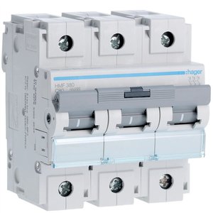 Hager Mcb 3P 80A Curva C 10kA 10000A per Protezione Elettrica - Product Image 1