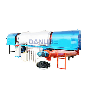 No Pollution Palm Kernel Shell Carbonization Furnace Rice Husk Charcoal Machine Wood Log <b>Tree</b> <b>Branches</b> Charcoal Machine - Product Image 1
