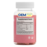 Gummies Herborigen à marque privée, L-glutathion naturel et collagène, 13-en-1, pour éclaircir et blanchir la peau, supplément anti-âge